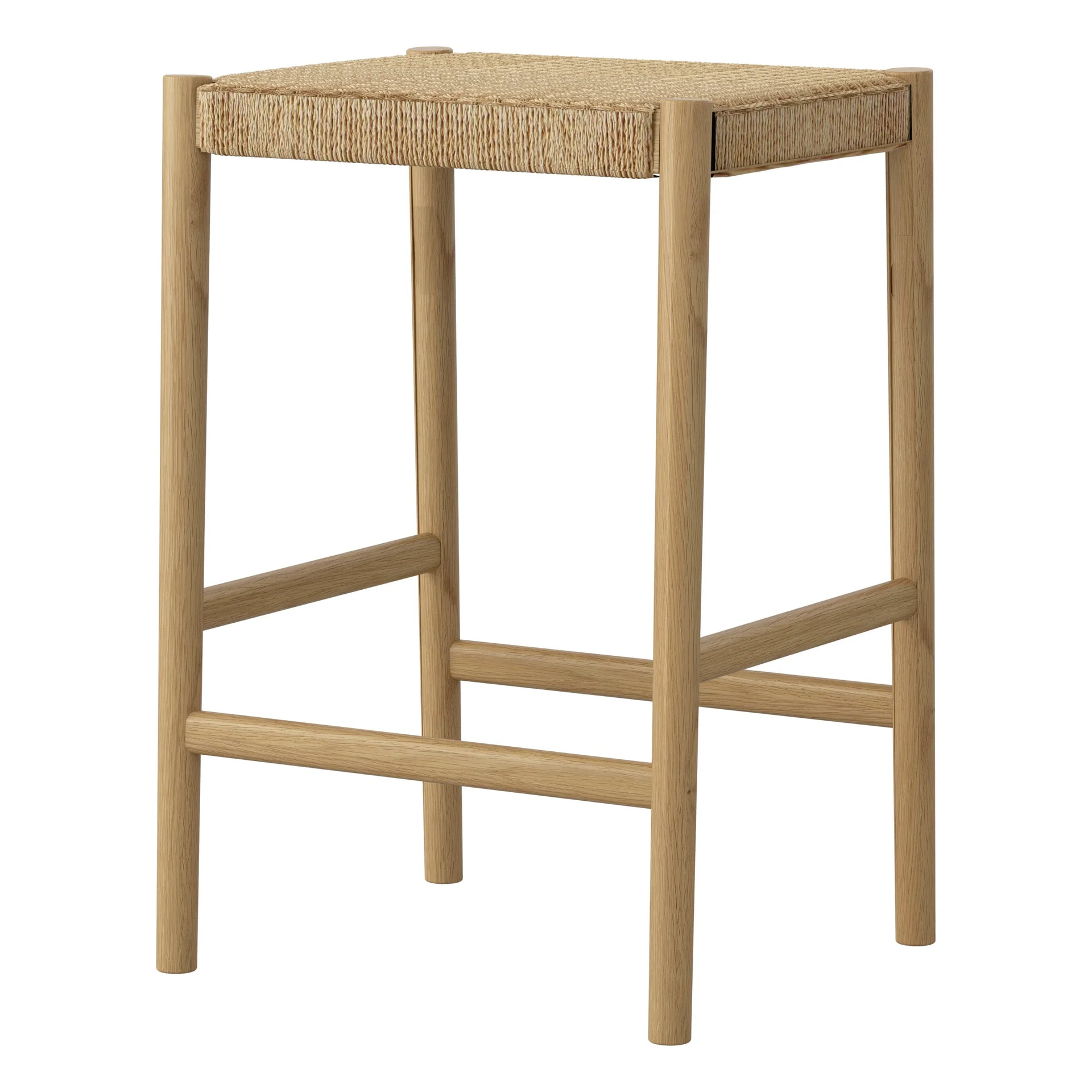 Morton Bar Stool - Oak