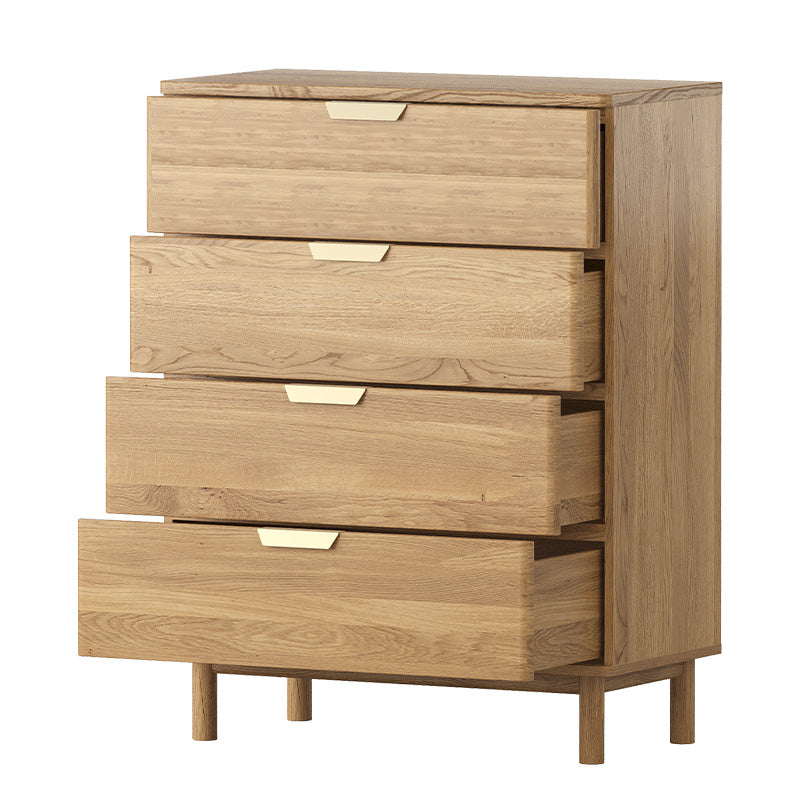 Jaya Four Drawer Chest - Oak