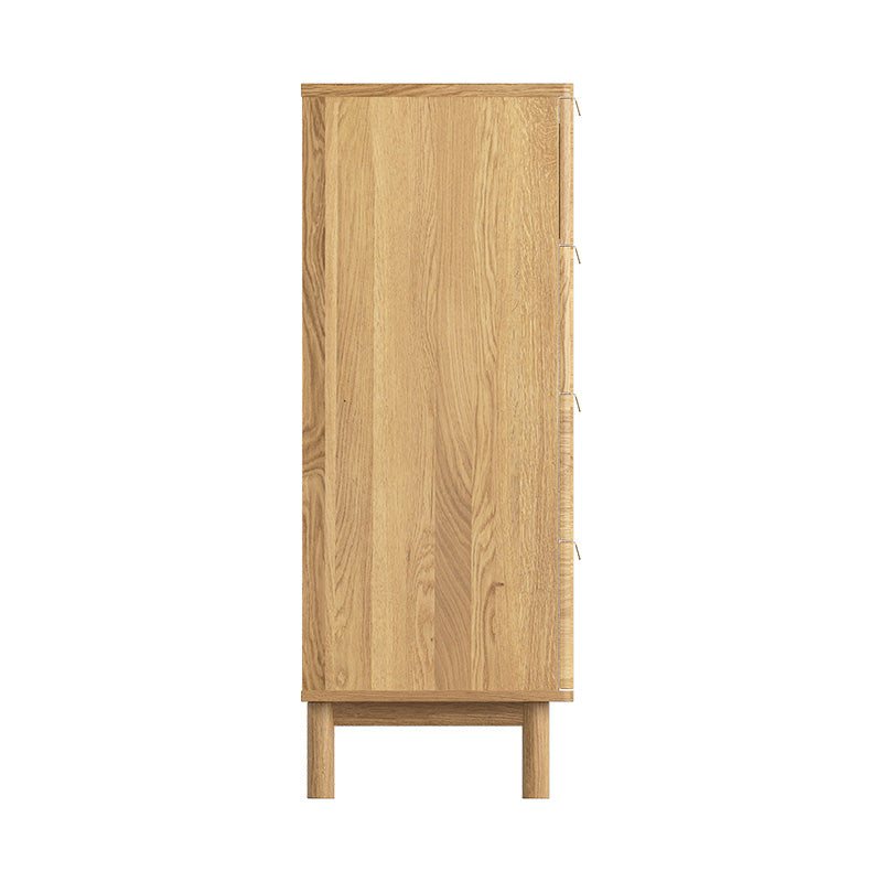 Jaya Four Drawer Chest - Oak