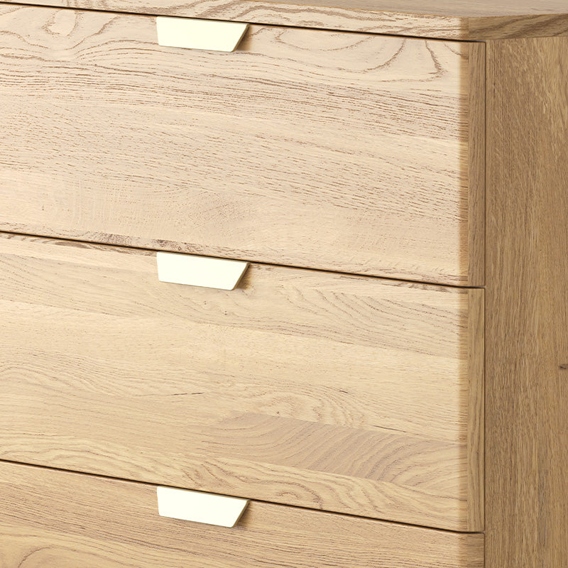 Jaya Four Drawer Chest - Oak