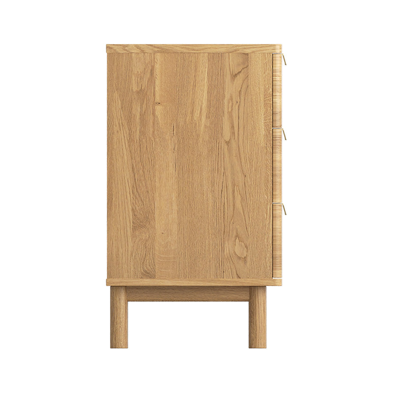 Jaya Six Drawer Chest - Oak