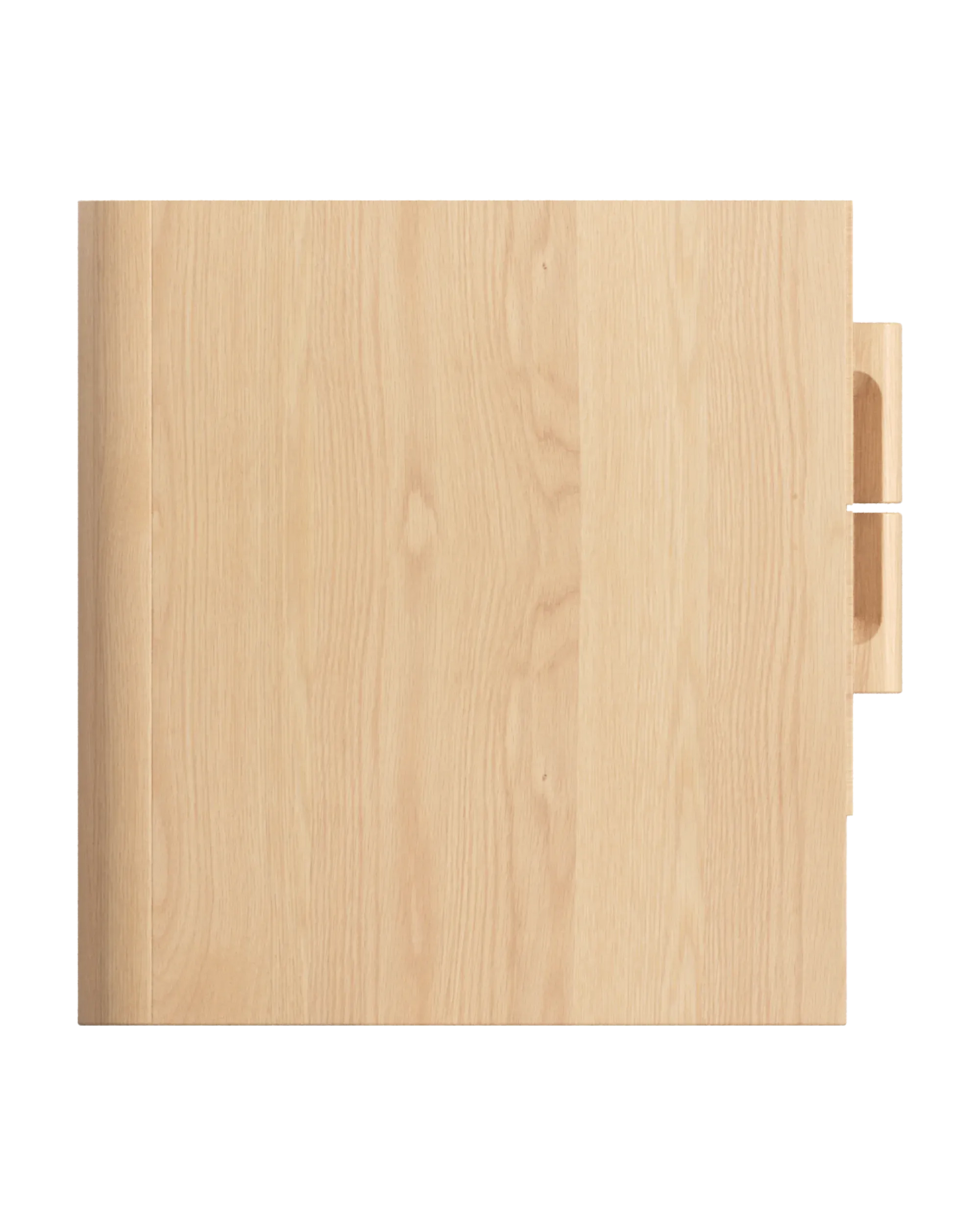 Nora Bedside Table - Oak / Sahara Marble