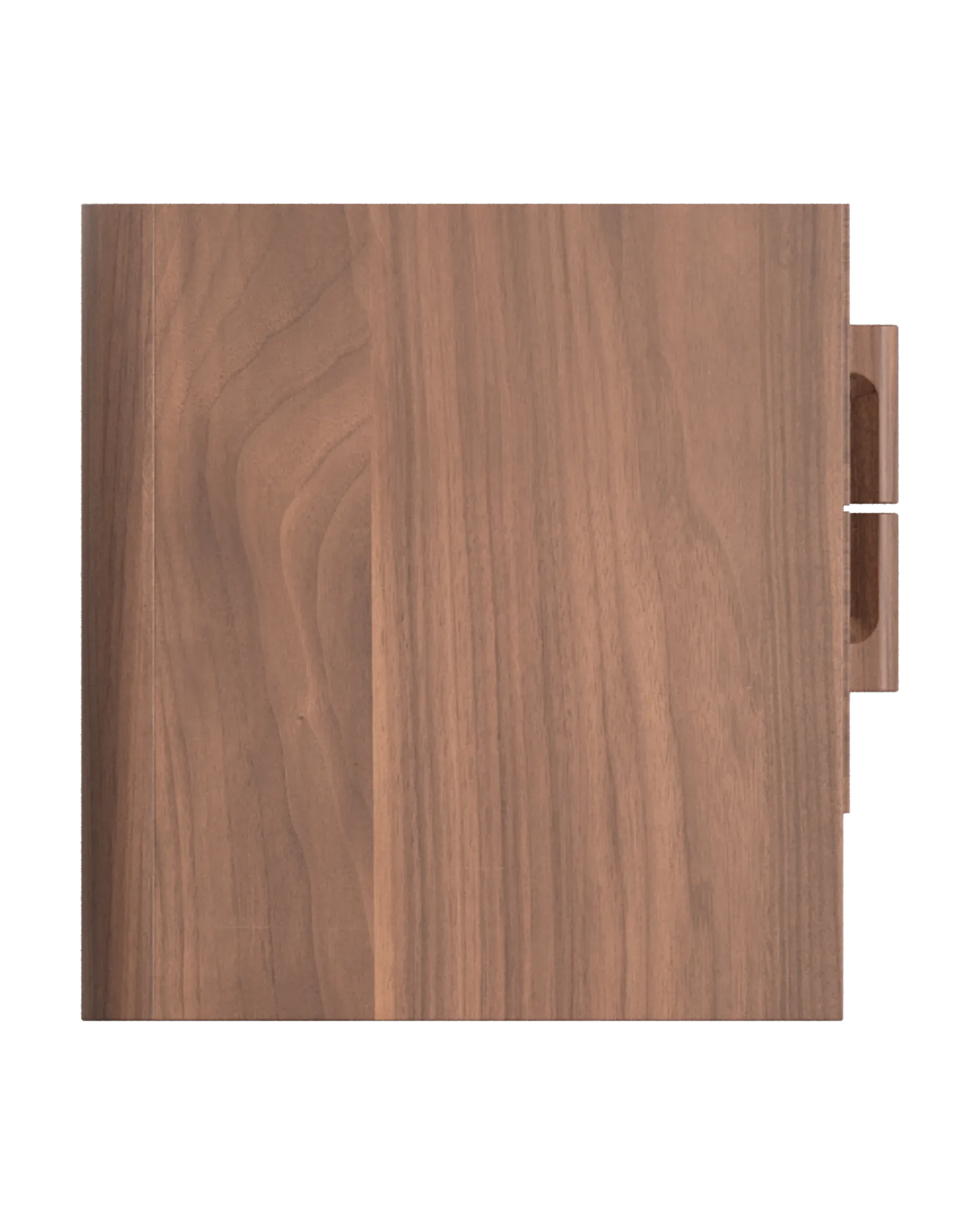Nora Bedside Table - Walnut / Sahara Marble