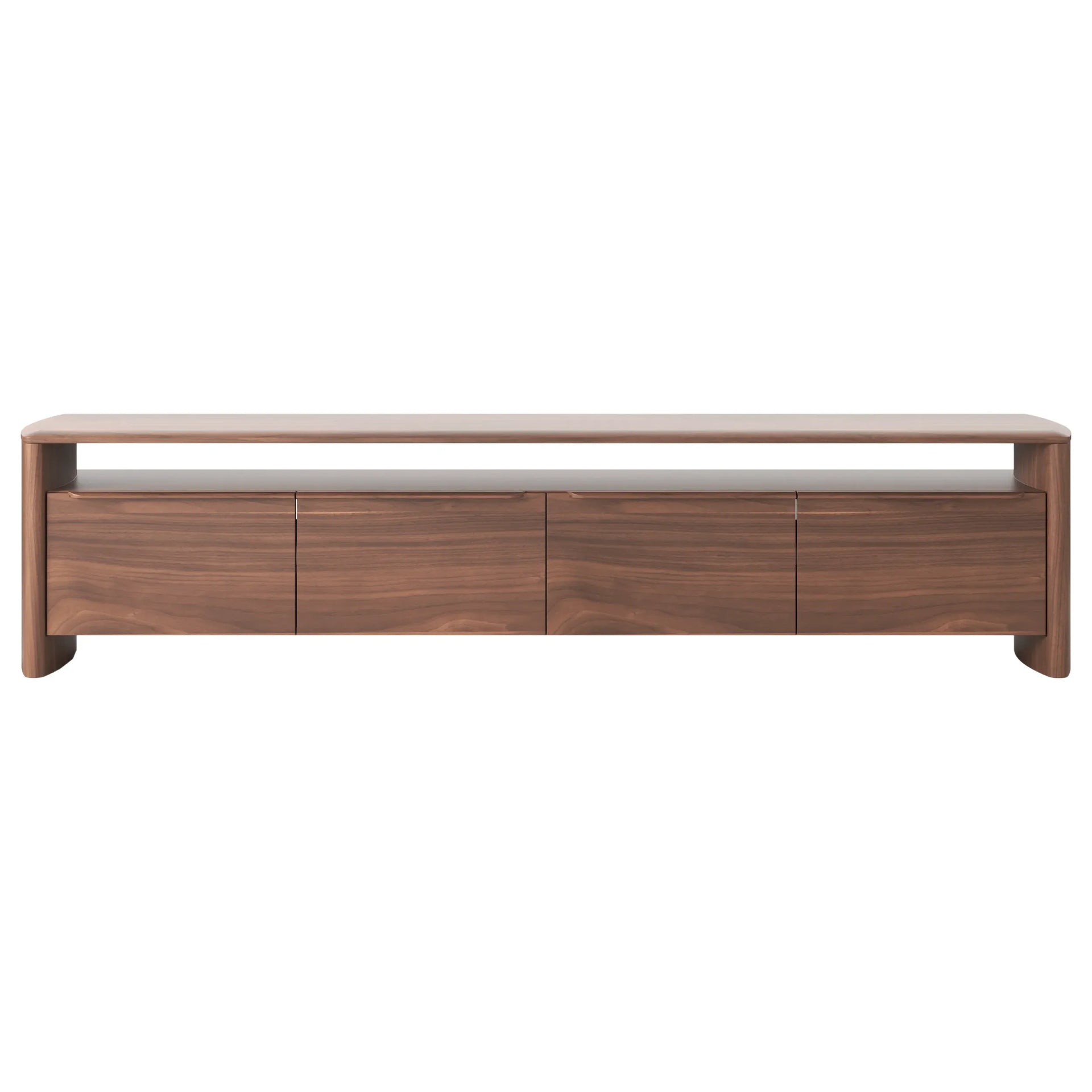 Otto Entertainment Unit 240cm - Walnut Natural