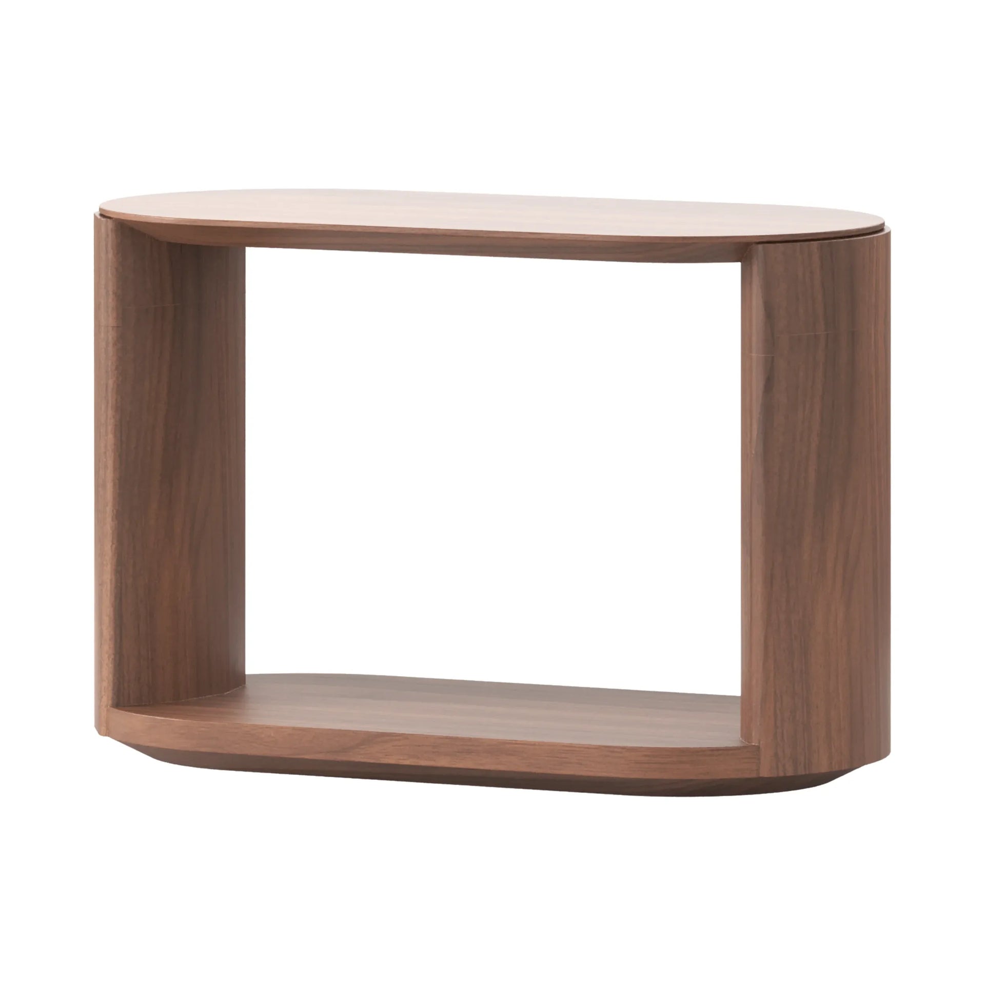 Otto Side Table 68cm - Walnut Natural