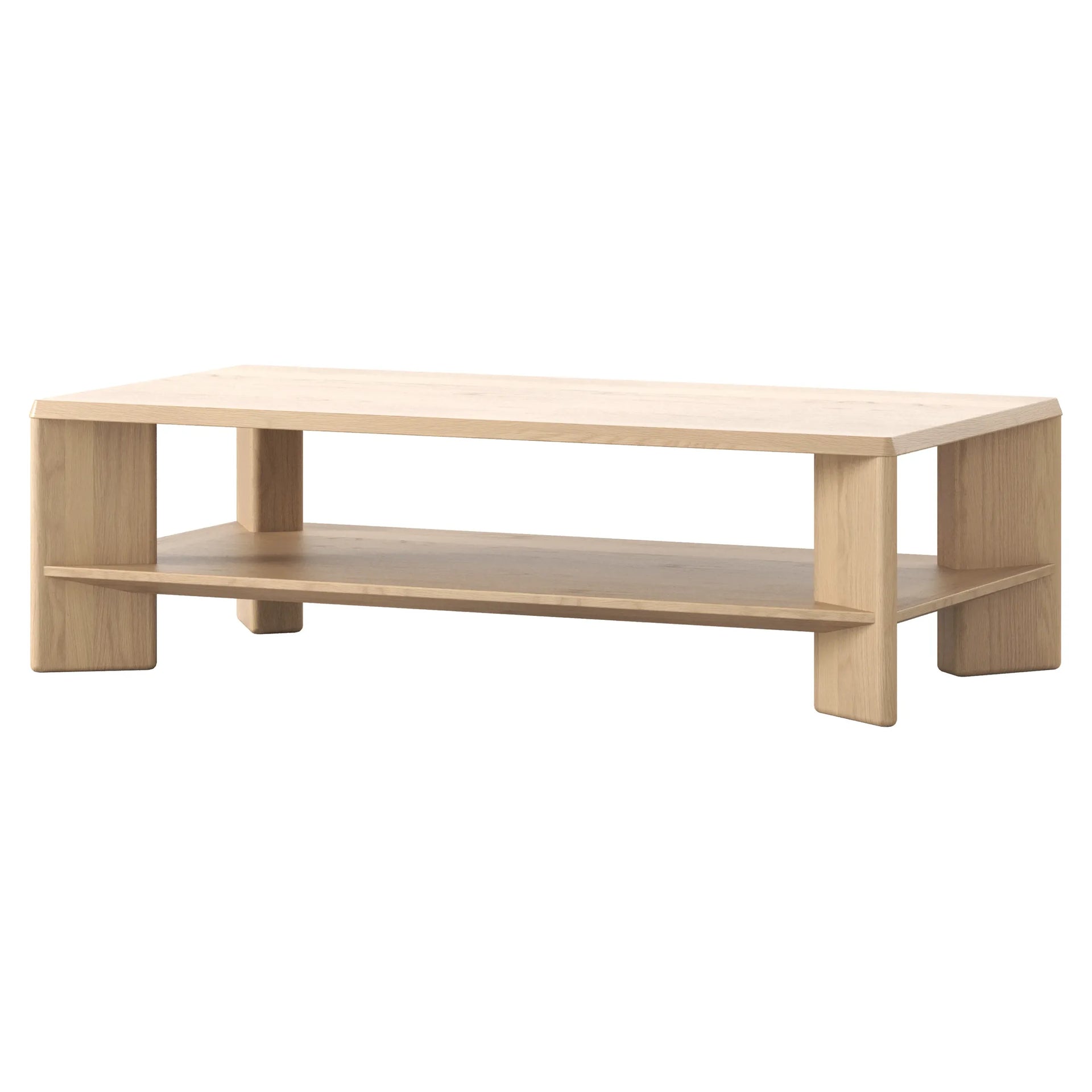 Remy Coffee Table 130cm - Oak Crema
