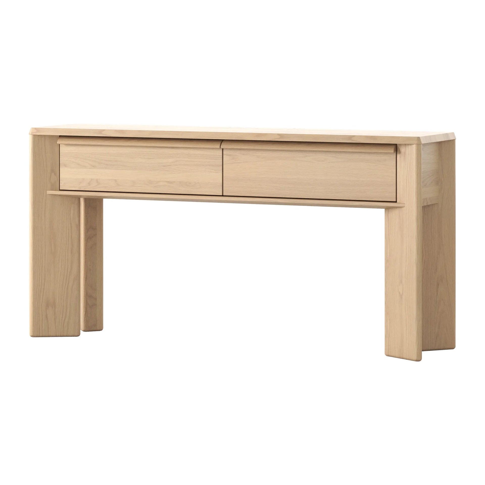Remy Console Table 150cm - Oak Crema