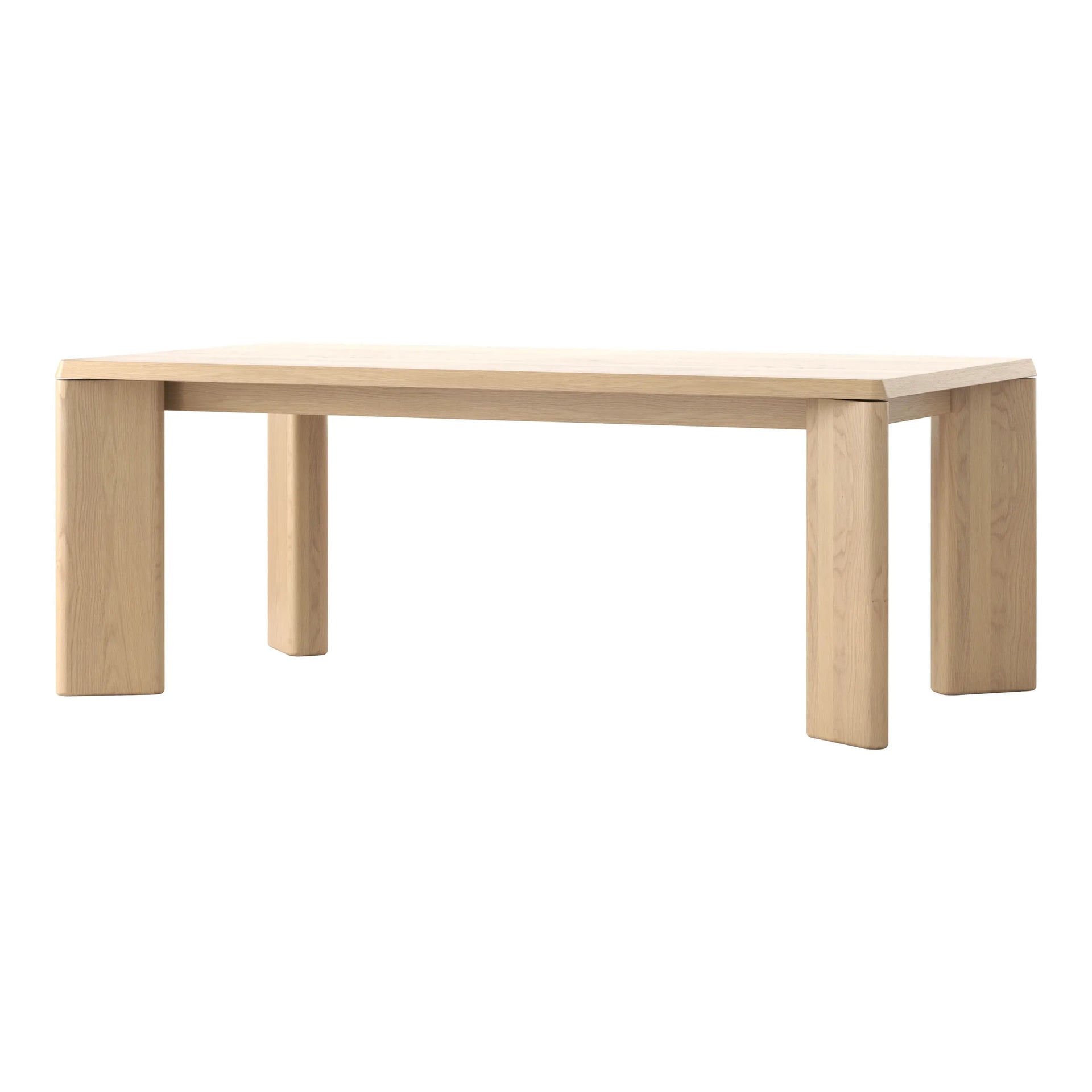 Remy Dining Table 200cm - Oak Crema