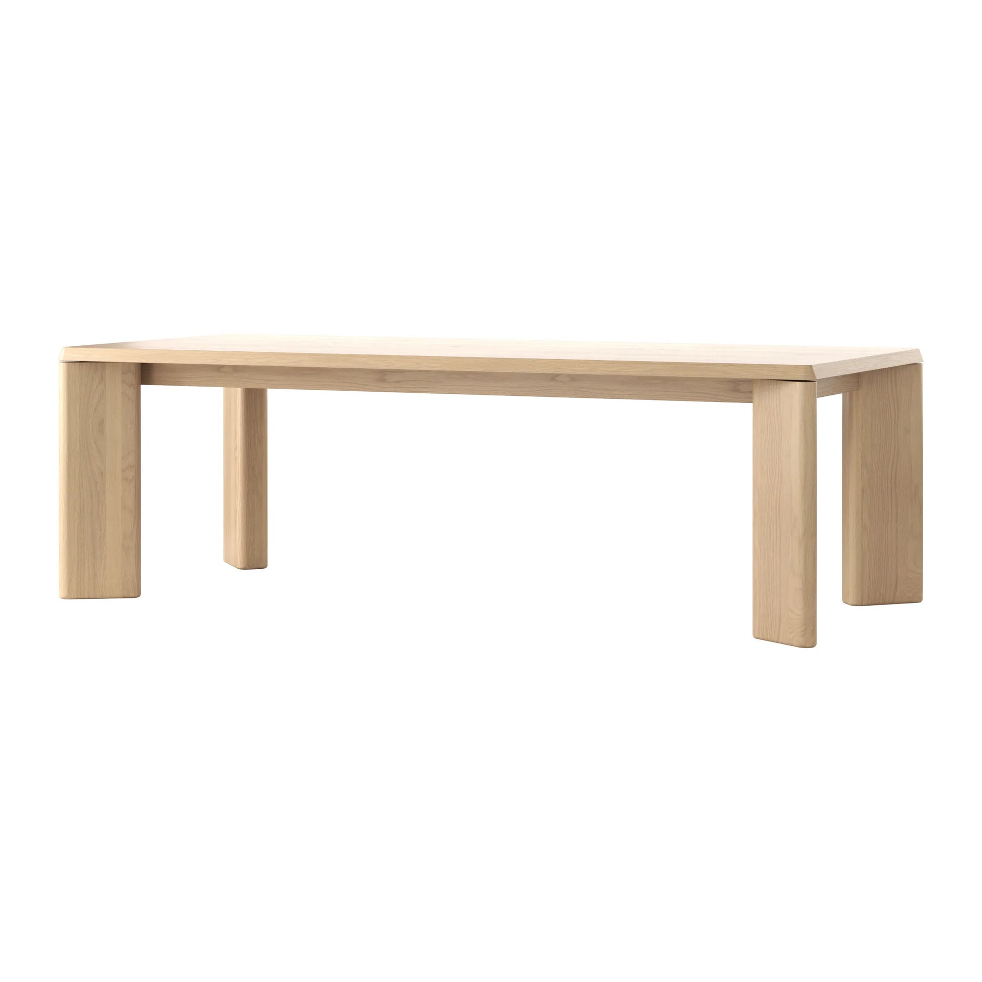 Remy Dining Table 240cm - Oak Crema