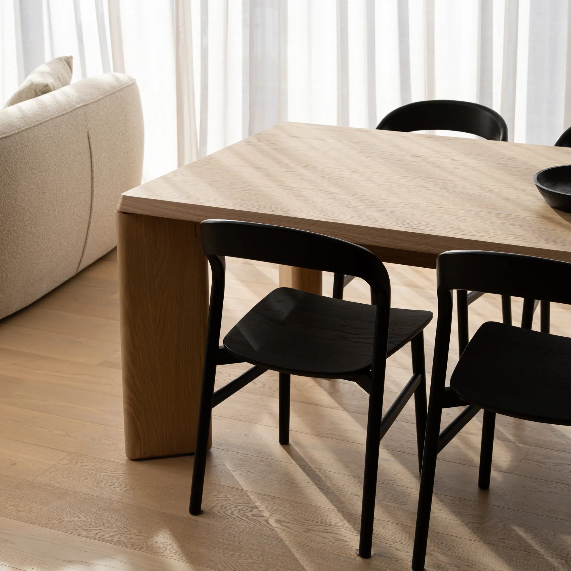Remy Dining Table 240cm - Oak Crema