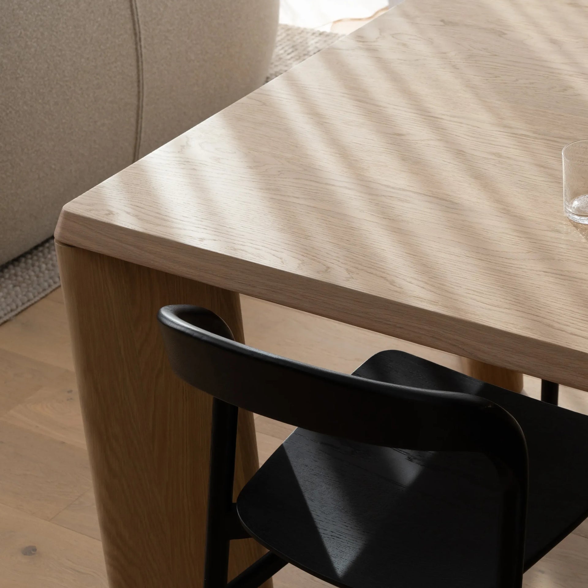 Remy Dining Table 240cm - Oak Crema
