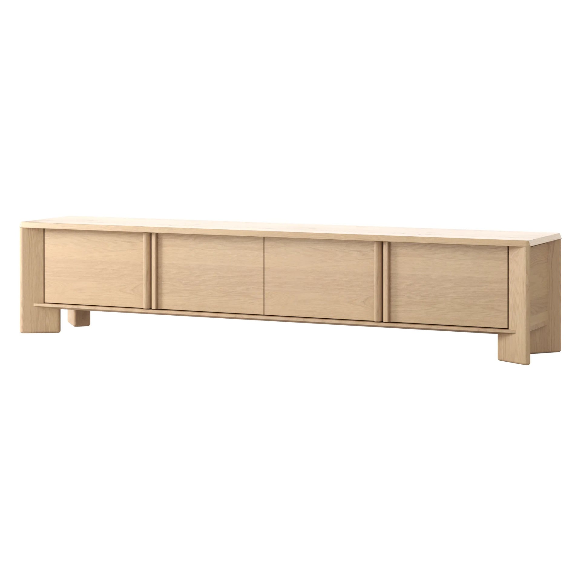 Remy Entertainment Unit 240cm - Oak Crema