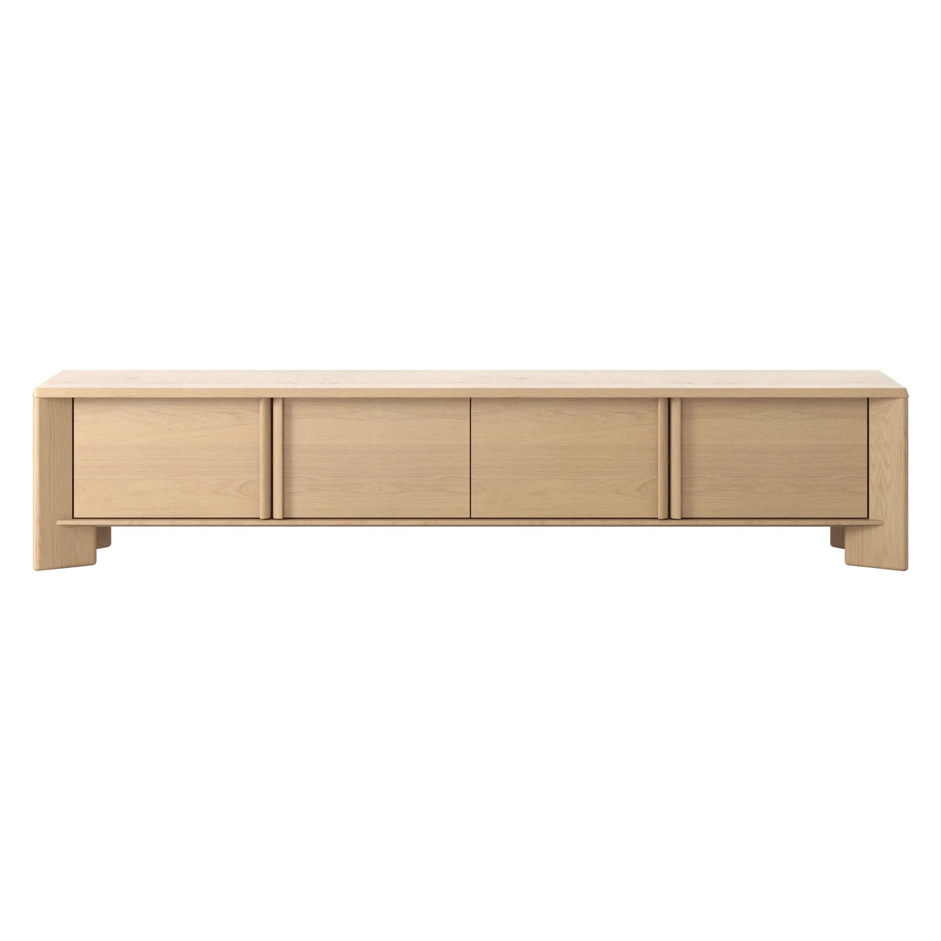 Remy Entertainment Unit 240cm - Oak Crema