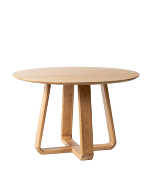 Russo Round Dining Table 120cm - Oak