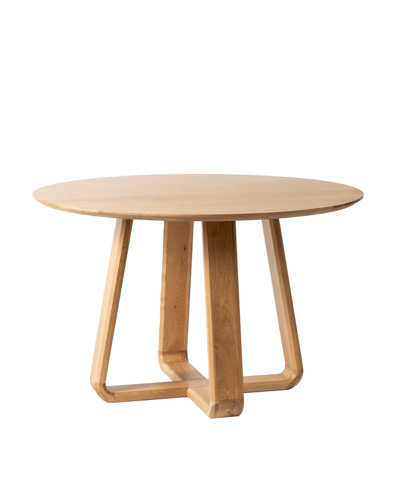 Russo Round Dining Table 120cm - Oak
