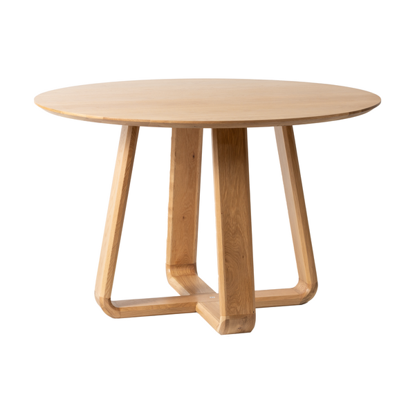 Buy Russo Round Dining Table 120cm - Oak by Ode Design online - RJ