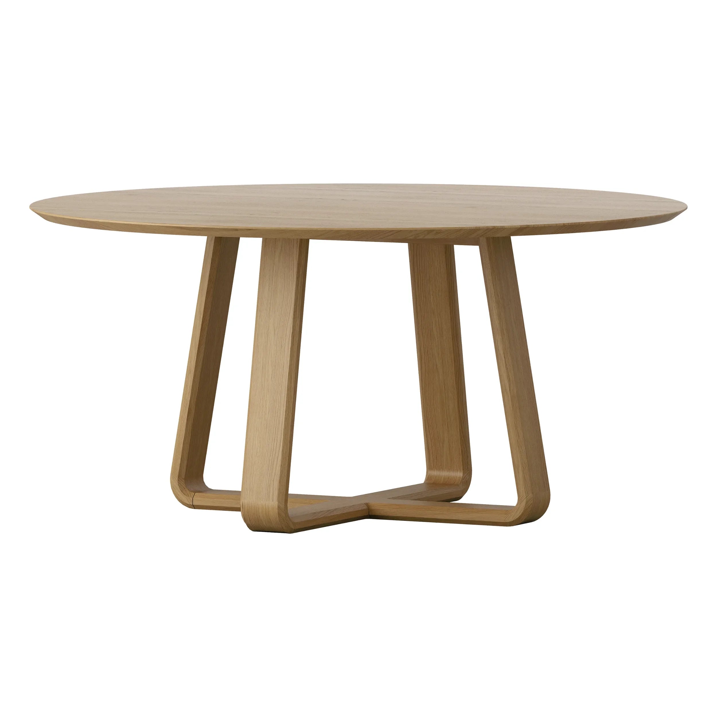 Buy Russo Round Dining Table 160cm - Oak by Ode Design online - RJ Living