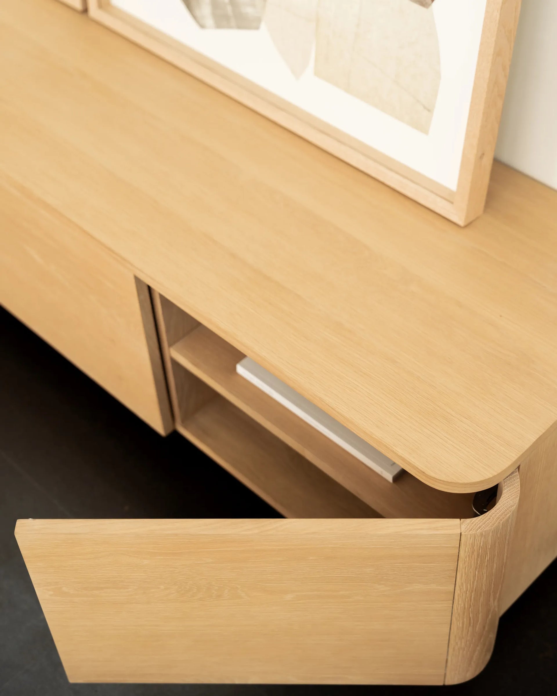 Bound Entertainment Unit 210cm - Oak