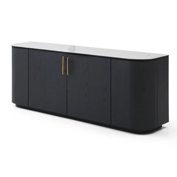 Blackwell Sideboard - Black / White Ceramic