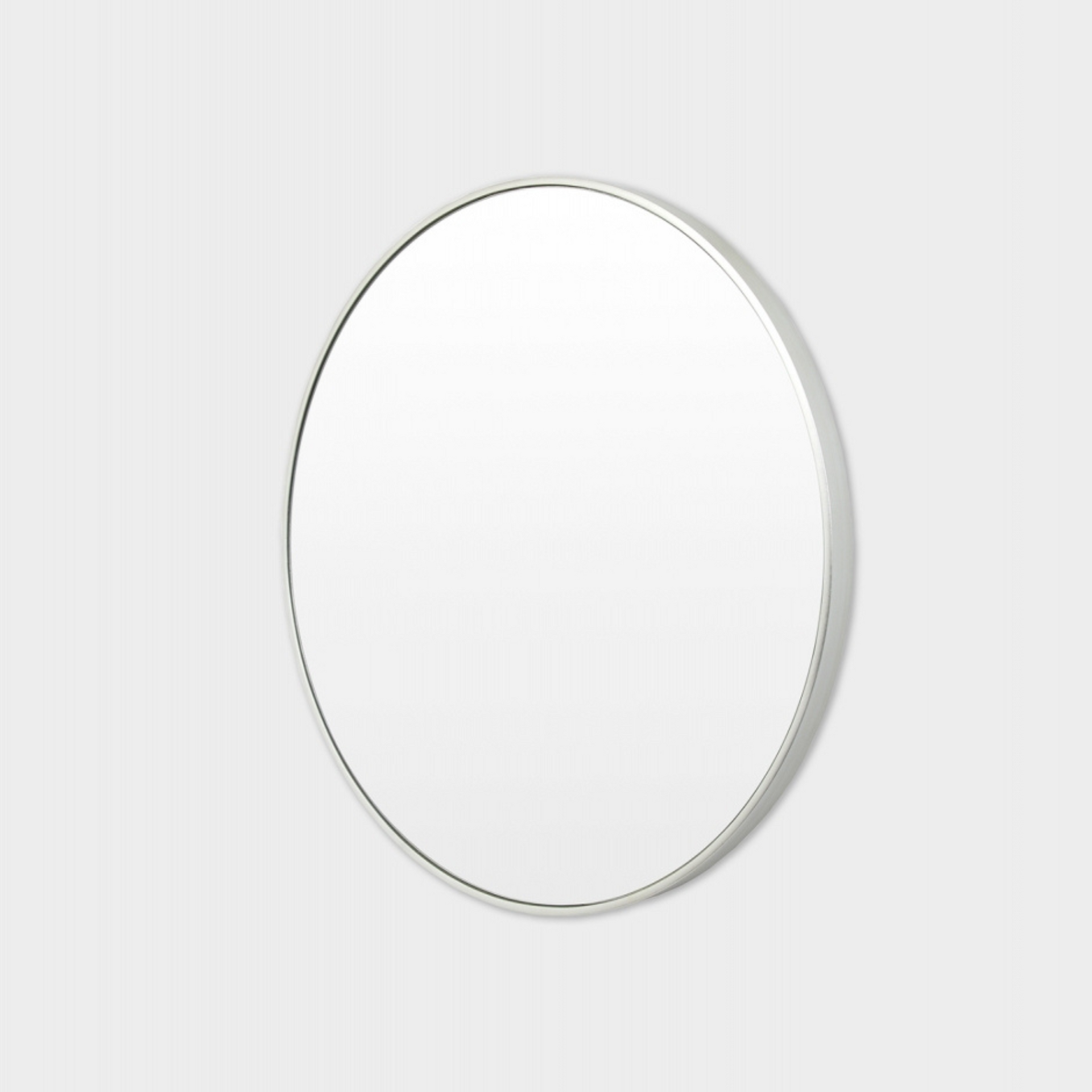 Bella Round Mirror - Silver 100cm x 100cm