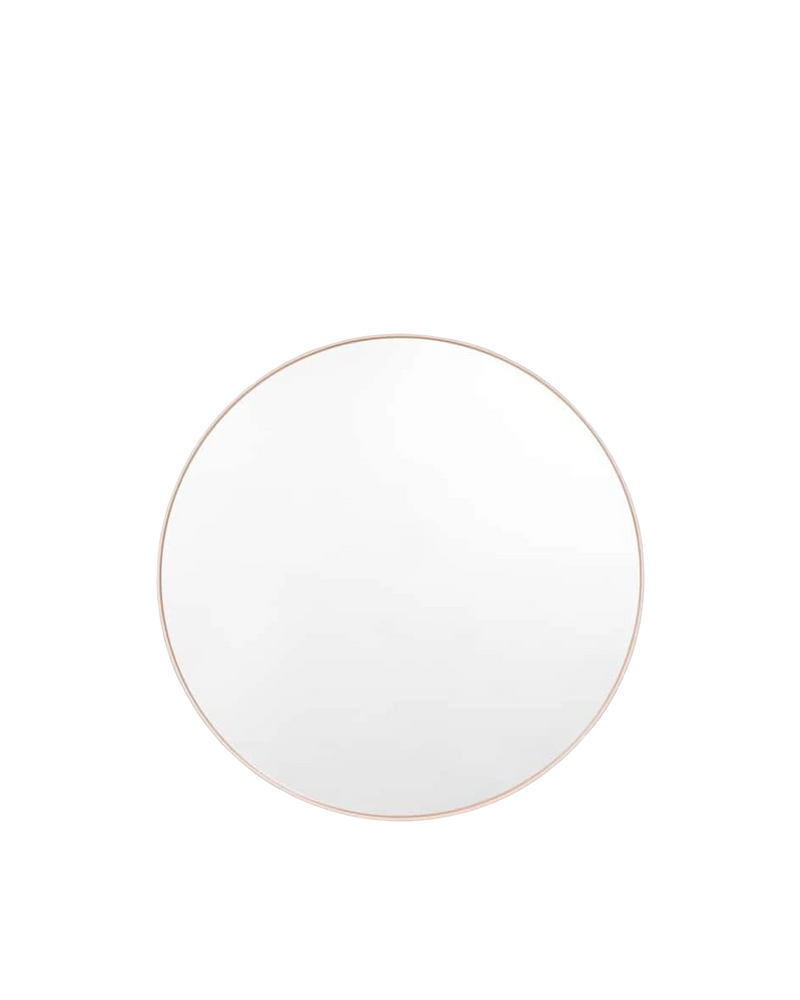 Bjorn Round Mirror - Powder 100cm