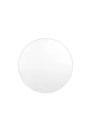 Bjorn Round Mirror - Bright White 100cm