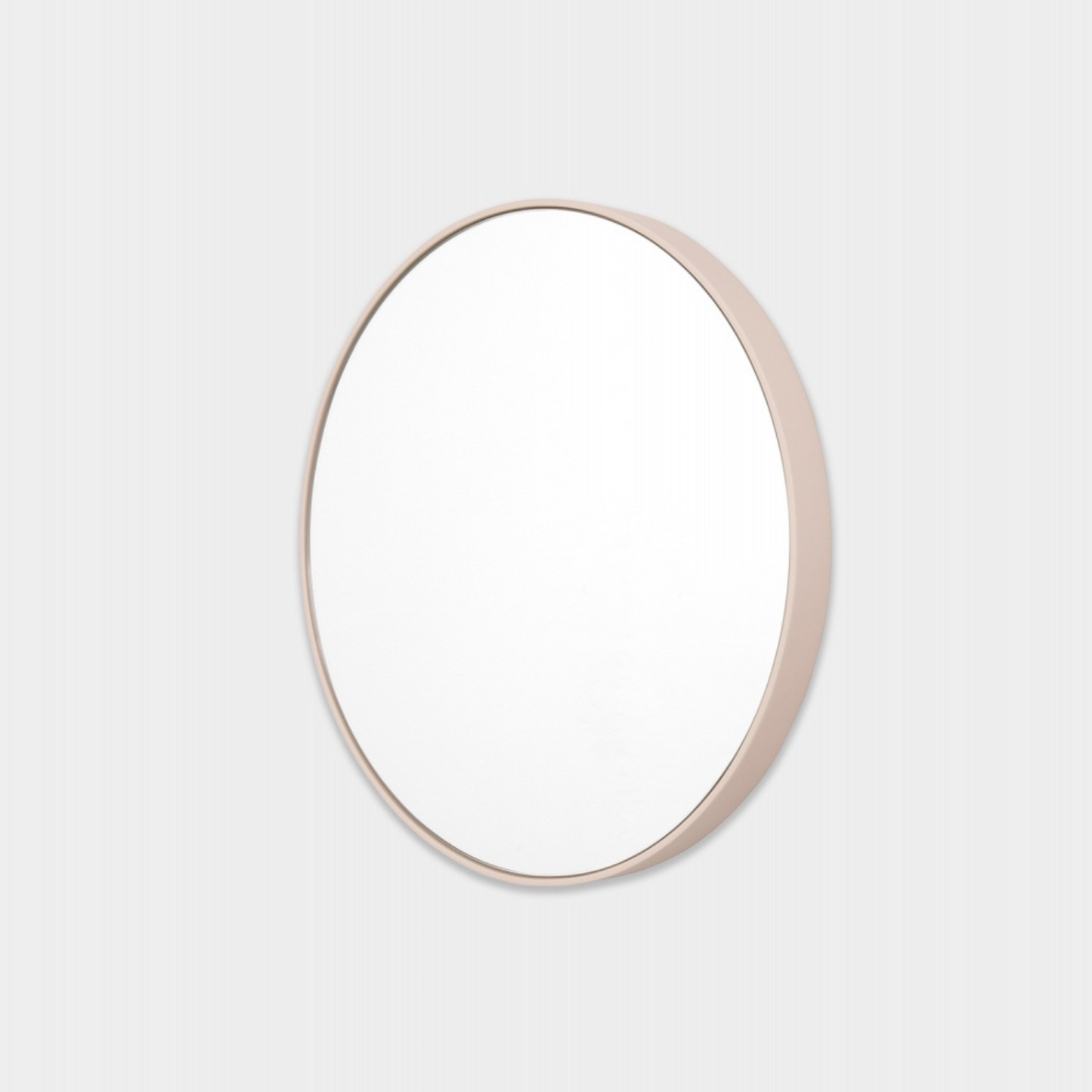 Flynn Round Mirror - Blush 80cm