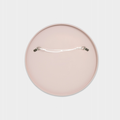 Flynn Round Mirror - Blush 80cm