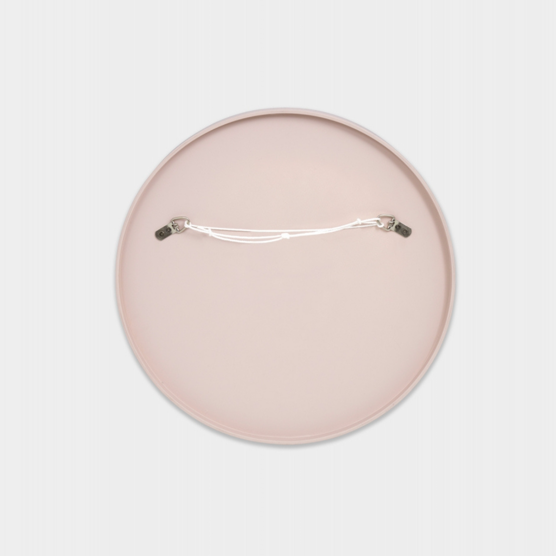 Flynn Round Mirror - Blush 50cm