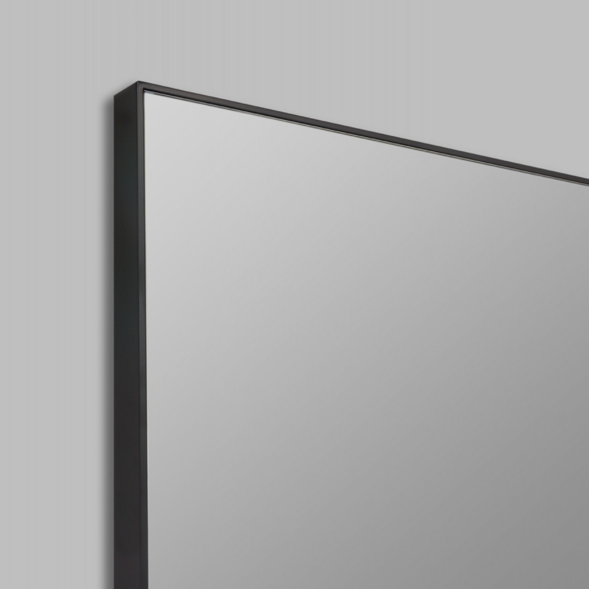Flynn Leaner Mirror - Black 90cm x 180cm
