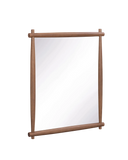 Brim Wall Mirror - Deep Oak