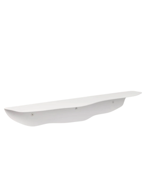 Fold Wavy Shelf 75cm - White