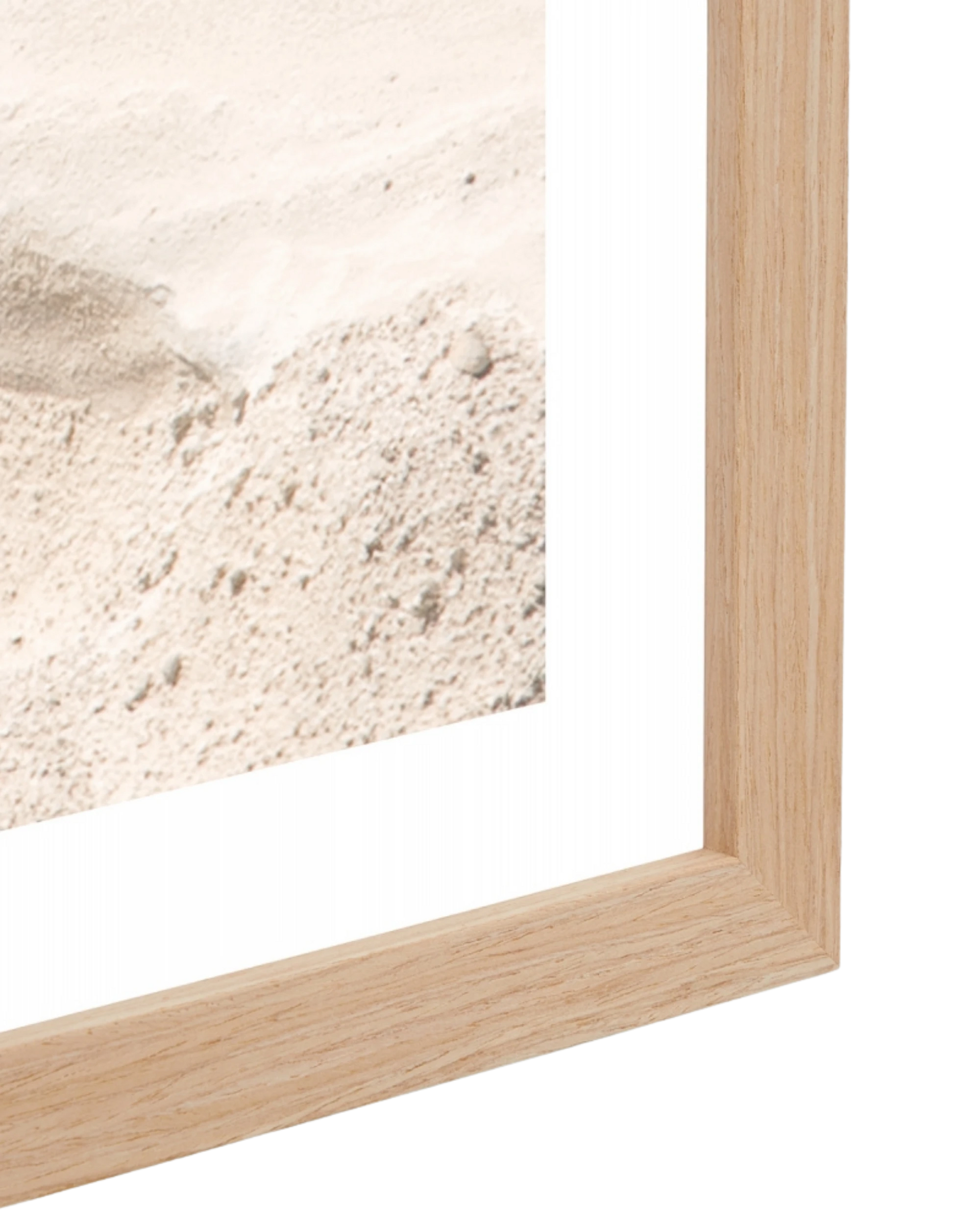 Ancient Formation Print 73cm x 85cm - Light Timber Frame
