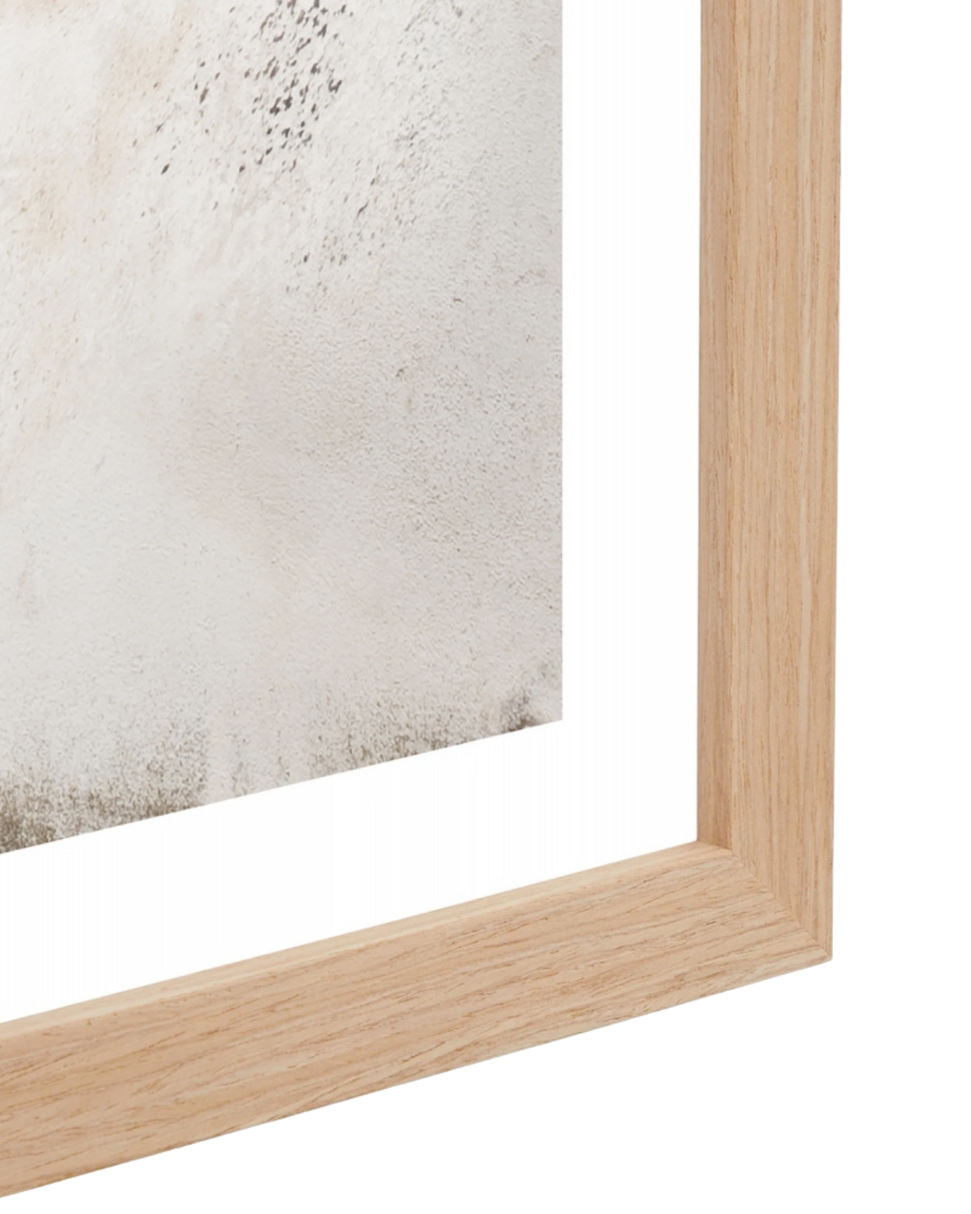 Apulia Archway Print 87cm x 122cm - Light Timber Frame