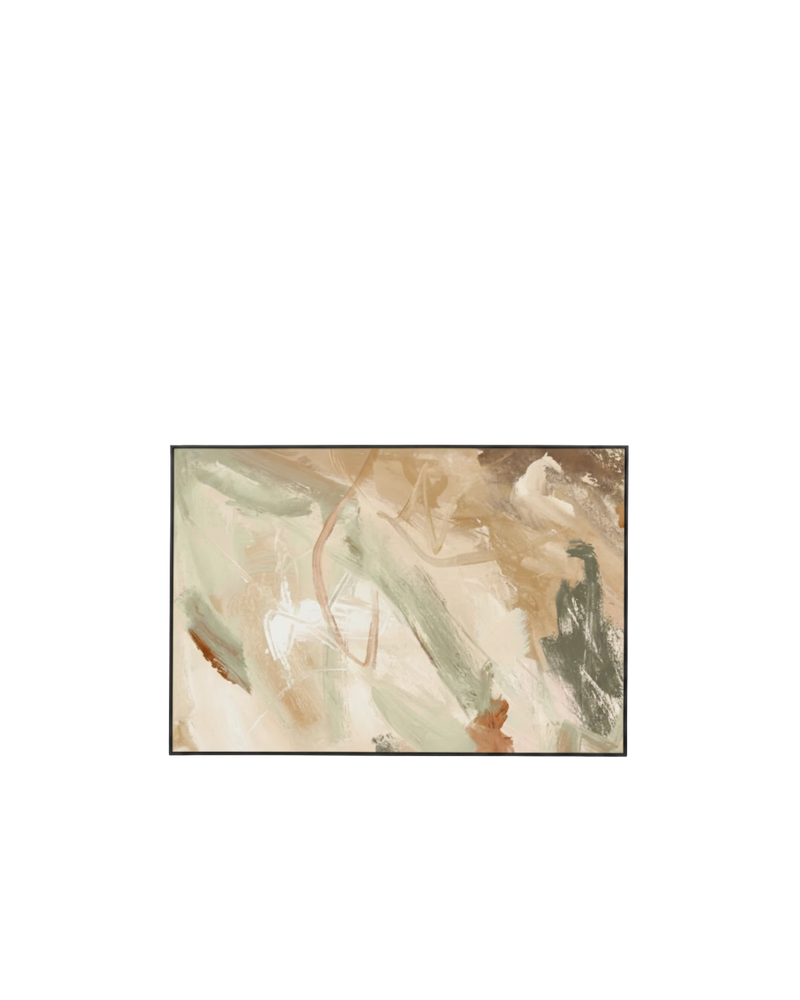 Carmen Moss 1 Canvas Print 60cm x 90cm - Black Frame