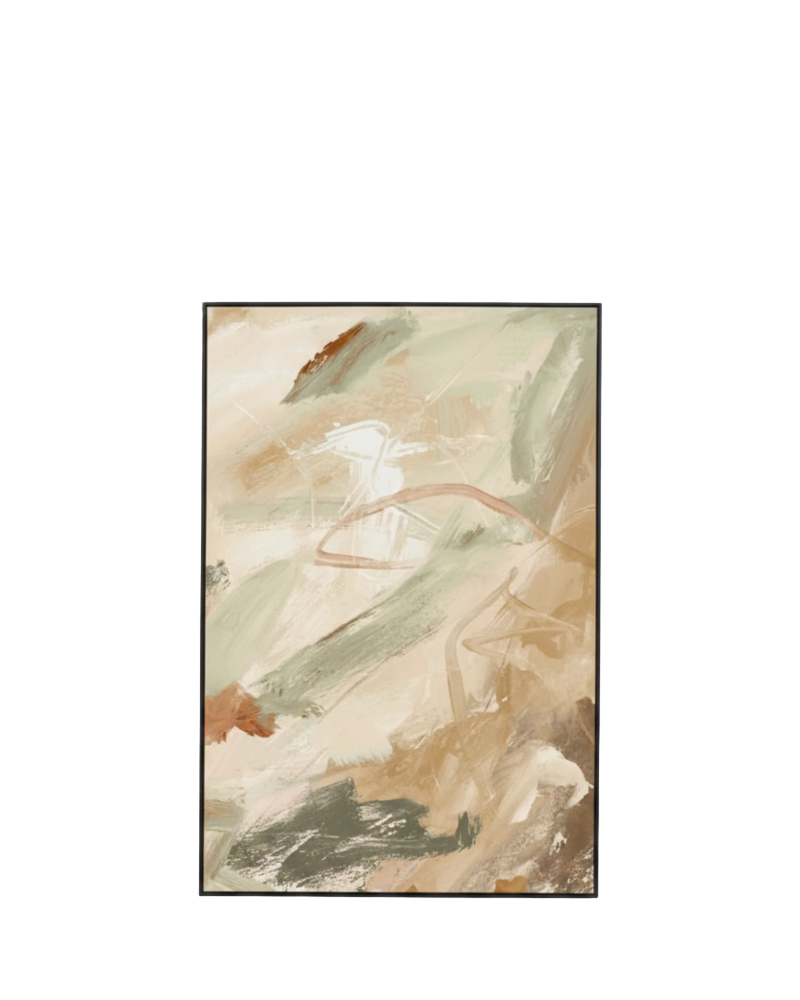 Carmen Moss 1 Canvas Print 80cm x 120cm - Black Frame