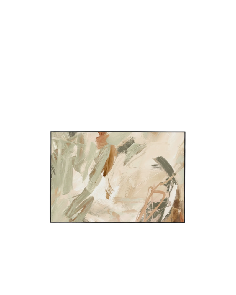 Carmen Moss 2 Canvas Print 60cm x 90cm - Black Frame