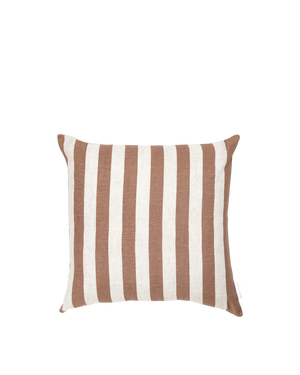 Stripe Square Cushion - Hazel