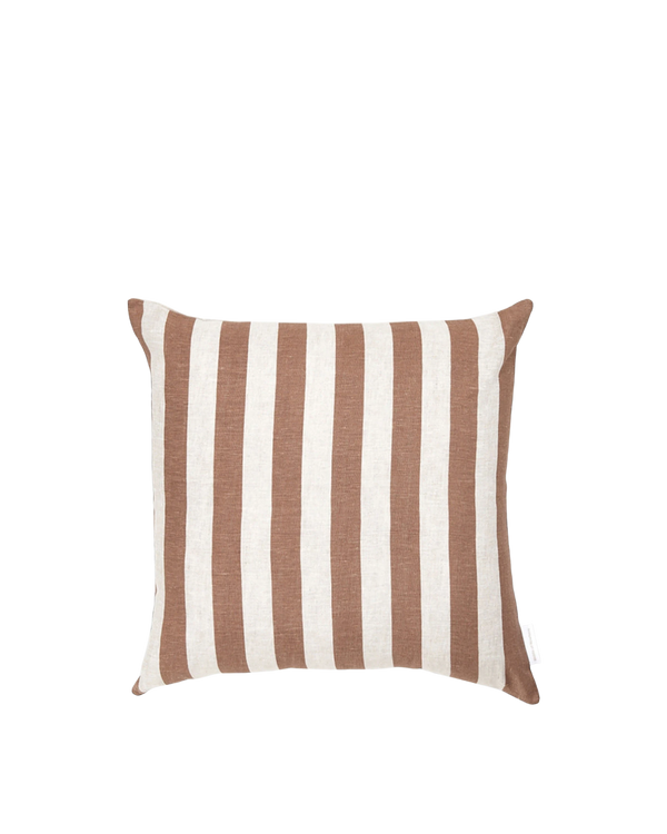 Stripe Square Cushion - Hazel