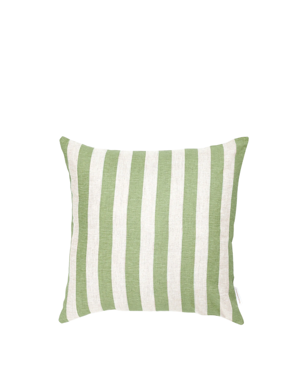 Stripe Square Cushion - Sage
