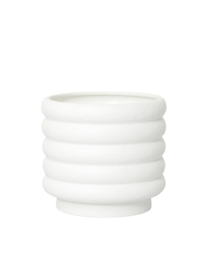 Alder Planter Large - Snow