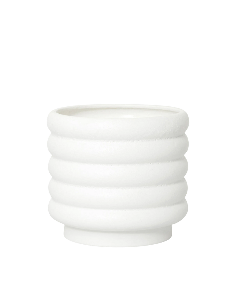 Alder Planter Large - Snow