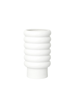 Alder Planter Tall - Snow