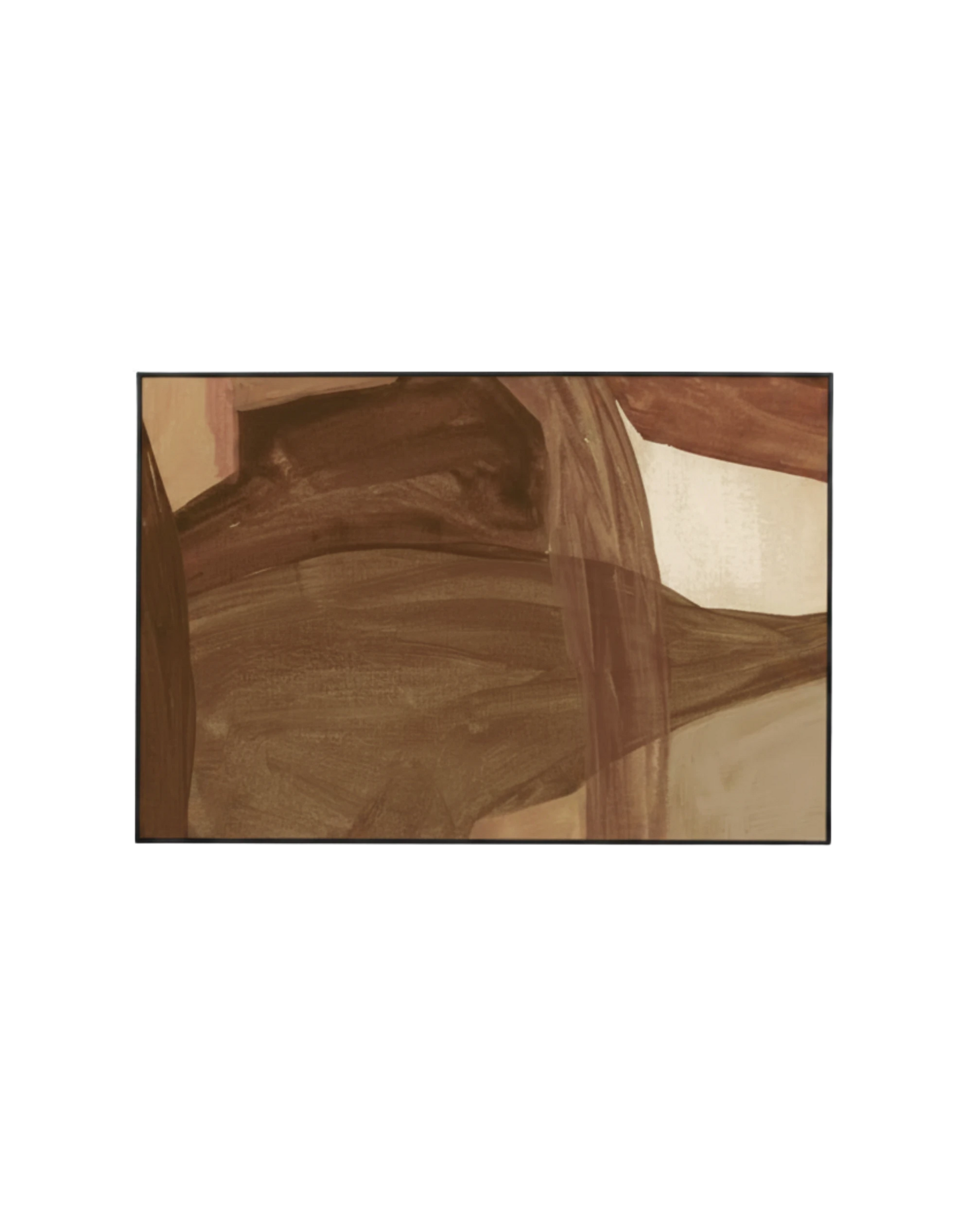 Holland Nutmeg 1 Canvas Print 60cm x 90cm - Black Frame