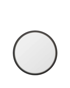 Adel Round Mirror - Black 100cm