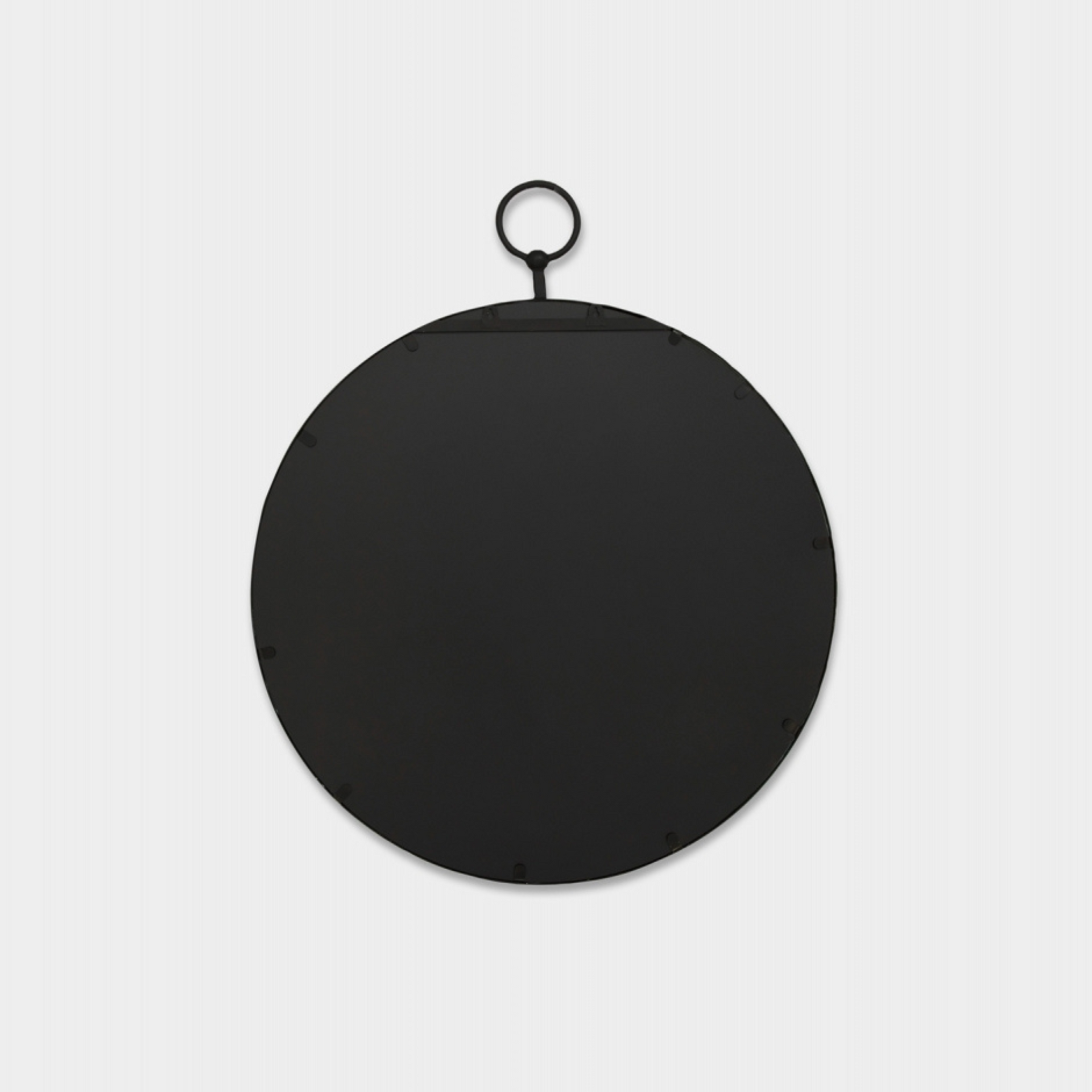 Antique Fob Mirror - Black
