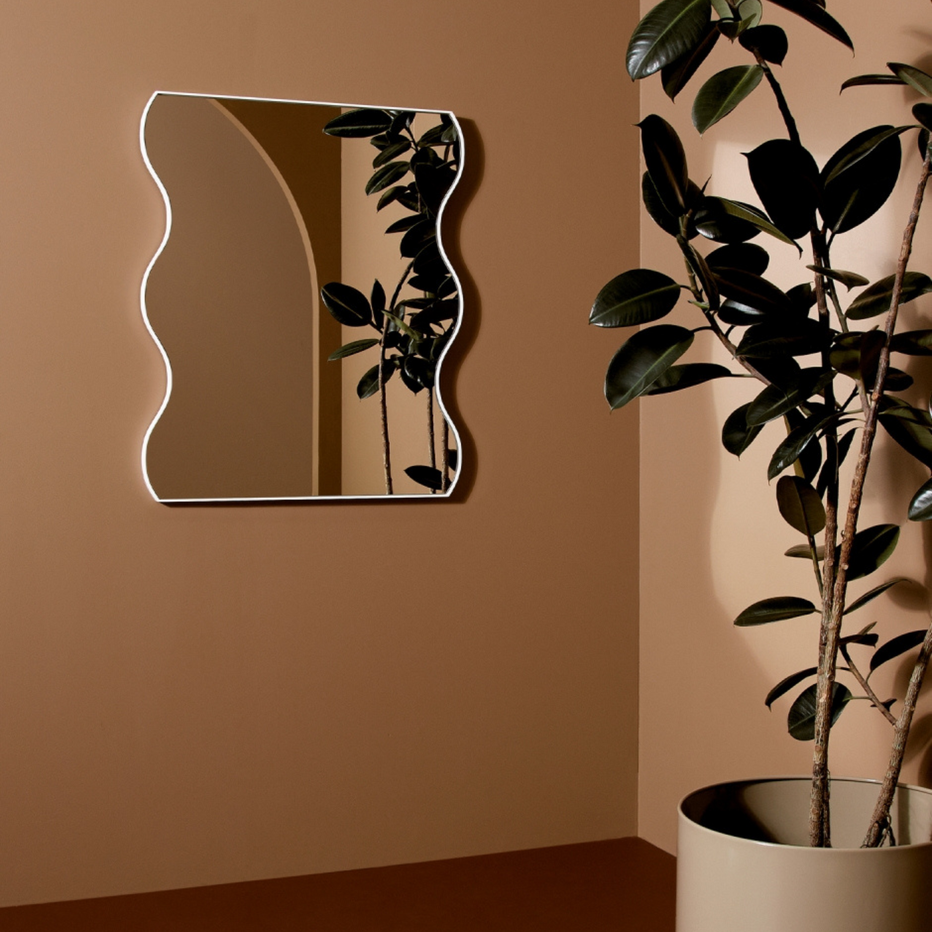 Artemis Mirror - Bright White