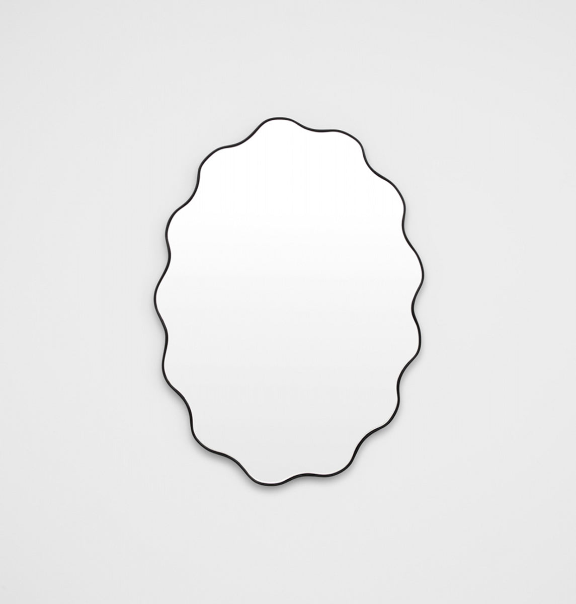 Artemis Oval Mirror - Black