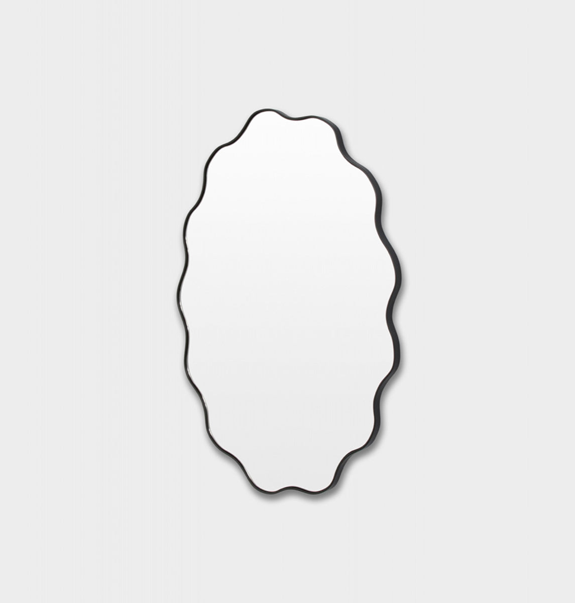 Artemis Oval Mirror - Black