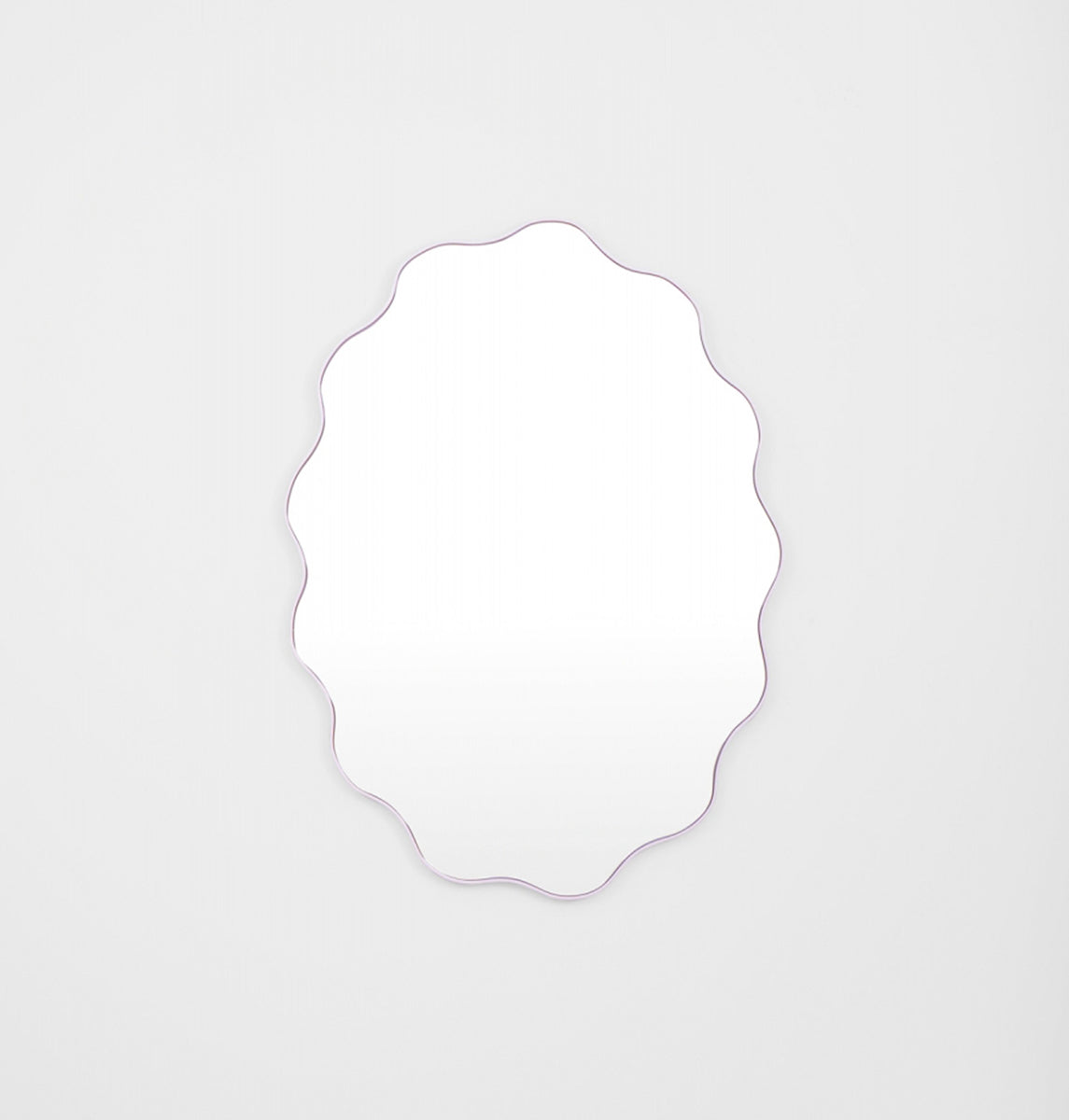 Artemis Oval Mirror - Lilac